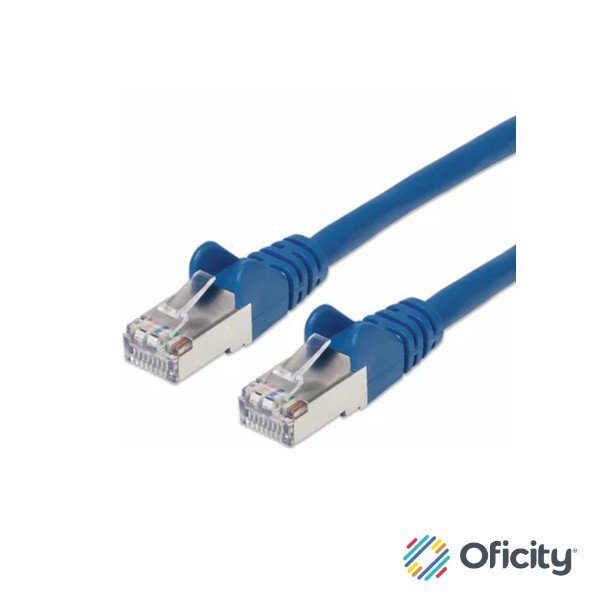 Cable Intellinet PATCH CAT 6a 7.6M(25.0F) S/FTP AZUL