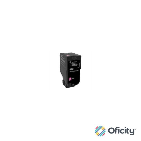 Tóner Lexmark Rendimiento Estándar Programa Retorno CS720DE Color Magenta