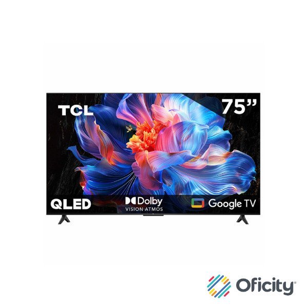 Televisor TCL 75" Q5K 4K UHD Direct LED WiFi 2.4 GHz+Bluetooth v5.2 Dolby Atmos Google TV Multi Compatibilidad