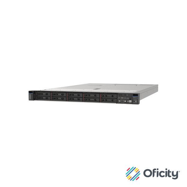 Servidor Lenovo SR630 V4 1xIntel Xeon 6505P 12C 2.2GHz 150W 1x32GB 2Rx8 1x480GBSSD RAID 940-8i4GB PCIe Gen4 12Gb2x1300W