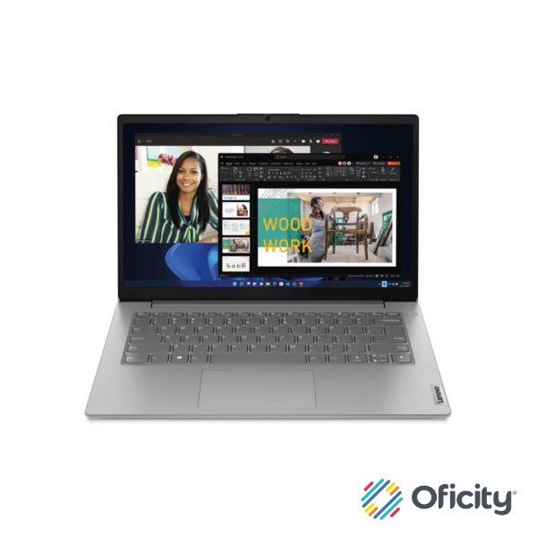 Laptop Lenovo V14 G4 AMN 14" FHD AMD Ryzen 5 7520U 16GB 512GB Gráficos Radeon 610M W11 Pro Wi-Fi 6 1CourierCarryin