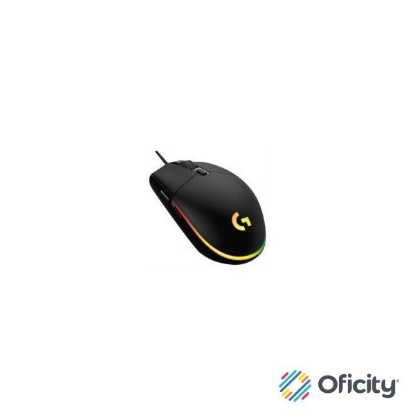 Mouse Logitech G203 Lightsync Gaming 8000 dpi RGB Color Negro