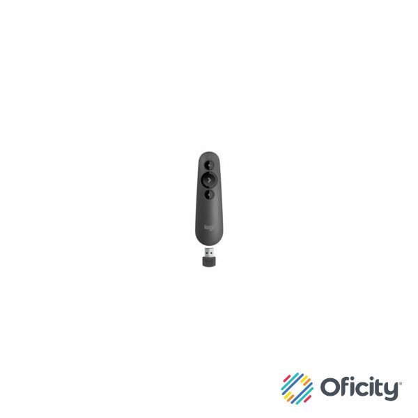Presentador Logitech R500S Láser Remoto Inalámbrico Color Negro