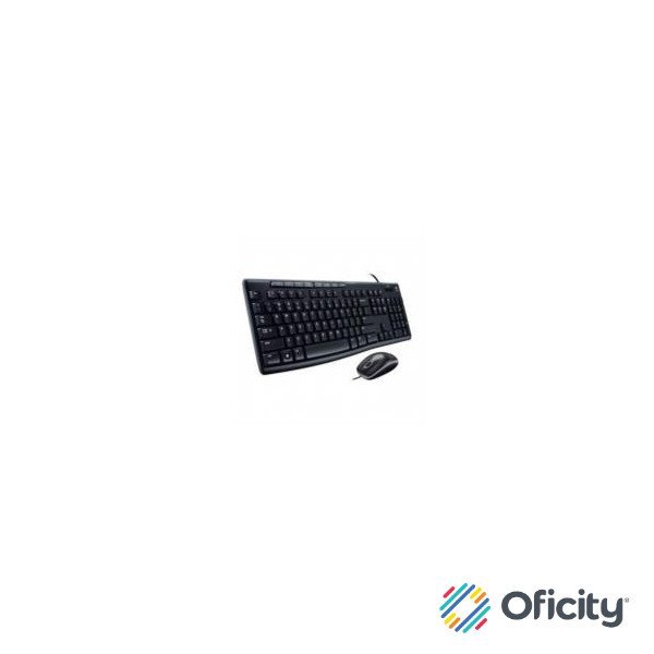 Teclado y Mouse Logitech Media Combo MK200
