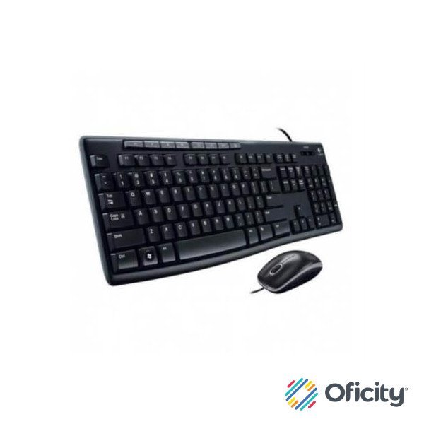 Teclado y Mouse Logitech Media Combo MK200