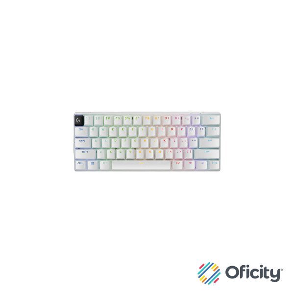 Teclado Logitech Lightspeed G PRO X 60 tactile White