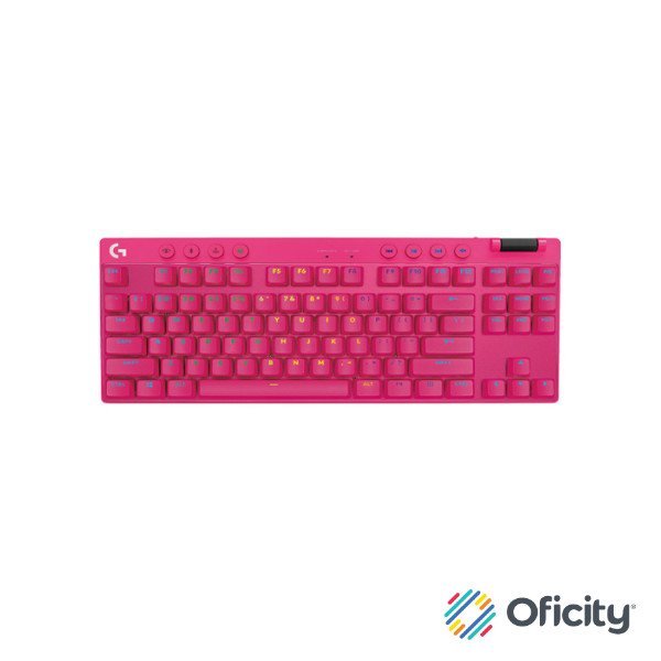 Teclado Logitech PRO X 2 TKL Magenta