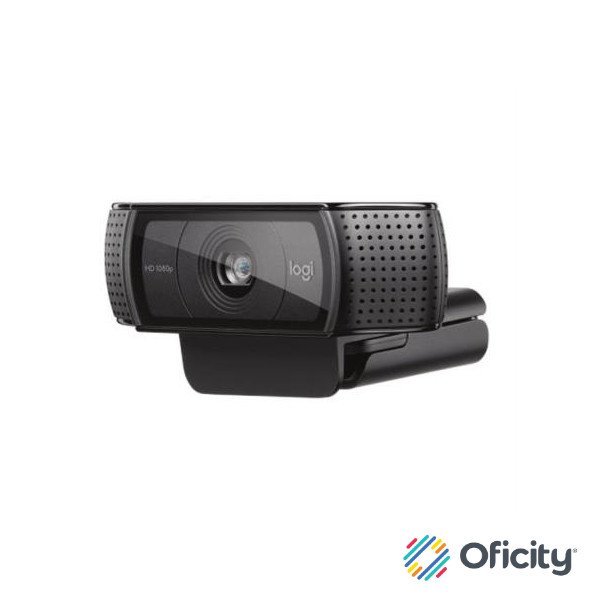 Cámara Web Logitech C920 HD Pro Video FHD 1080P Audio Estéreo Color Negro