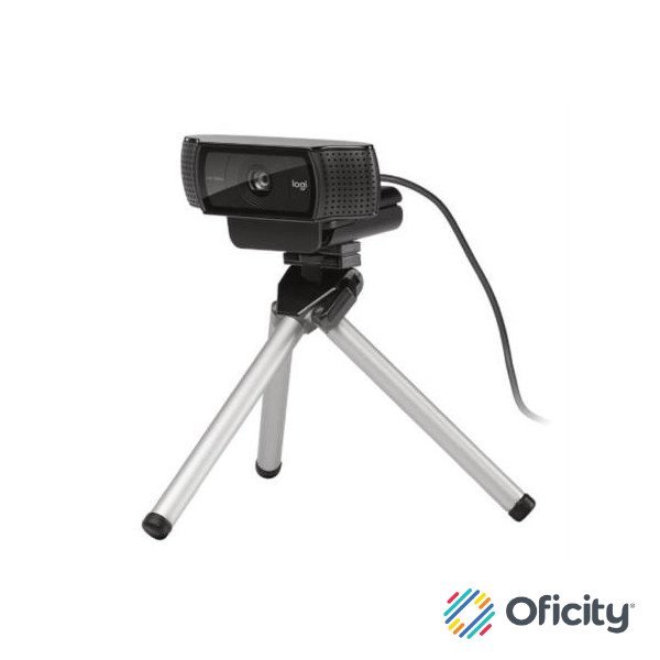 Cámara Web Logitech C920 HD Pro Video FHD 1080P Audio Estéreo Color Negro