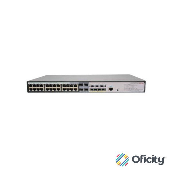 Switch SMB H3C S5120V3 28S-HPWR LI L2 24 puertos PoE BASE-T 4 puertos combinados SFP y 4 puertos Plus