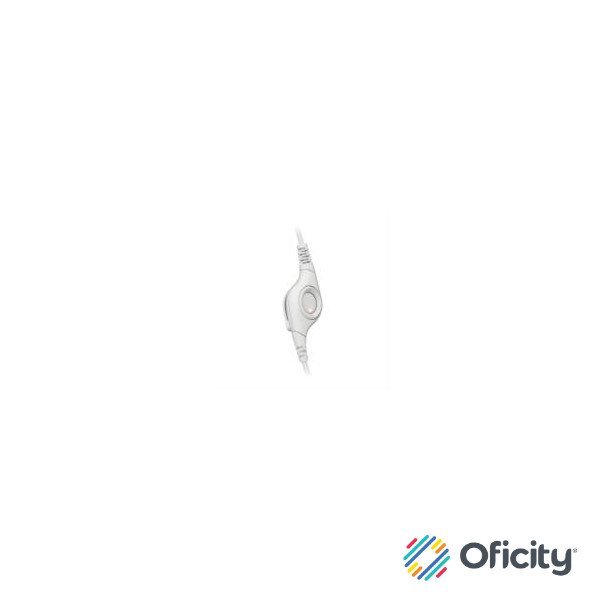 Audífonos Logitech USB H390 para Computadora con Audio Dígital Mejorado Control en Cable Color Blanco Crudo