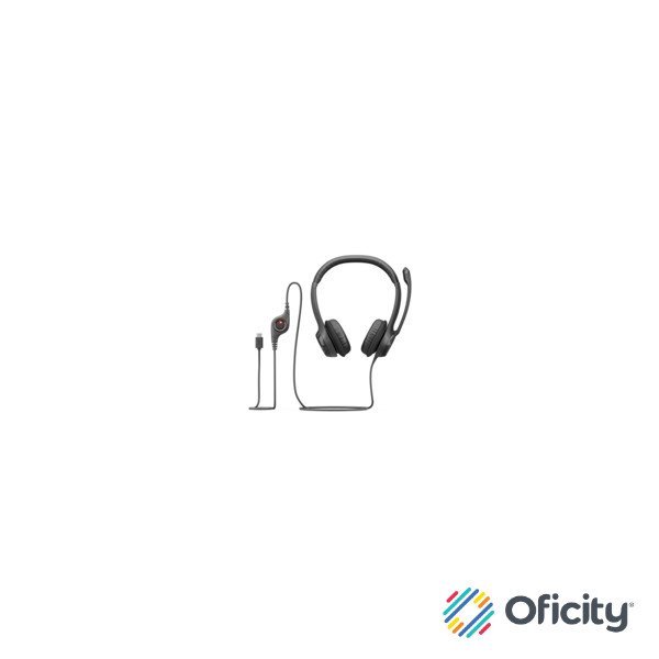 Audífonos Logitech H390 USB-C Computer Headset - MIDNIGHT BLACK - AMR-403
