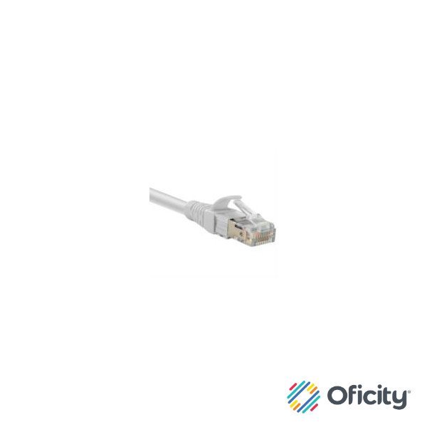 Cable de Conexion Nexxt Solutions U/UTP Cat6A 90 cm LSZH (Compuesto sin Halogeno de Baja Toxicidad) Gris