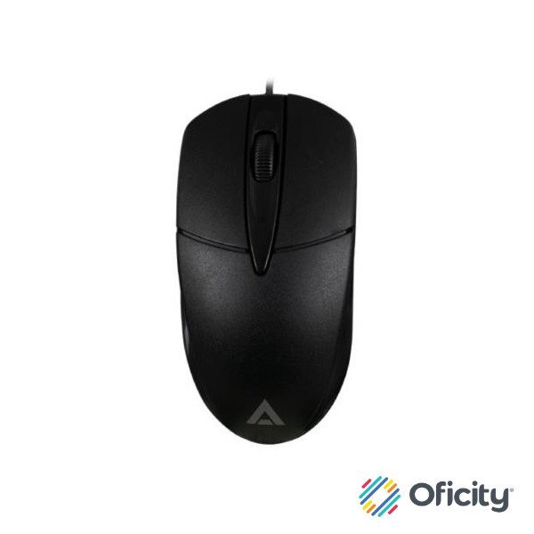 Mouse Alámbrico USB Optimize MA210 Essential Series Diseño Estándar 1200dpi 2 Botones Conexión USB-A 1.5m Color Negro