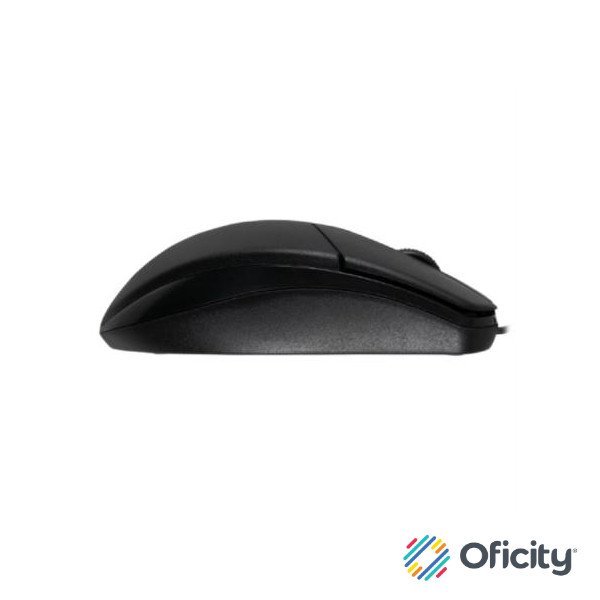 Mouse Alámbrico USB Optimize MA210 Essential Series Diseño Estándar 1200dpi 2 Botones Conexión USB-A 1.5m Color Negro