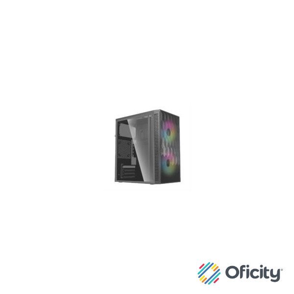 Gabinete Acteck Compacto Mini Torre Fuji GC470 Fuente ATX 500 Advanced Series Negro