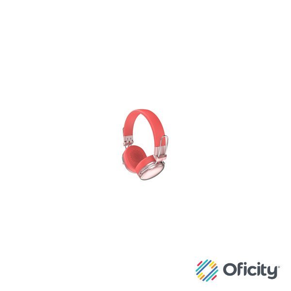 Audífonos Inalámbricos Acteck Over Ear Luxe Chic HP710 Recargables Elite Salmon