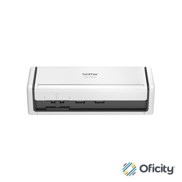 Escáner Brother de Escritorio Compacto Inalámbrico ADS-1800W con Pantalla Tactil a Color