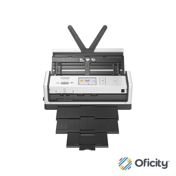 Escáner Brother de Escritorio Compacto Inalámbrico ADS-1800W con Pantalla Tactil a Color