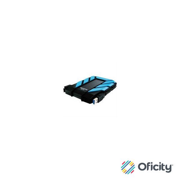Disco Duro Externo Adata 2TB HD710 Pro 2.5" USB 3.0 Negro/Azul a Prueba de Agua y Golpes