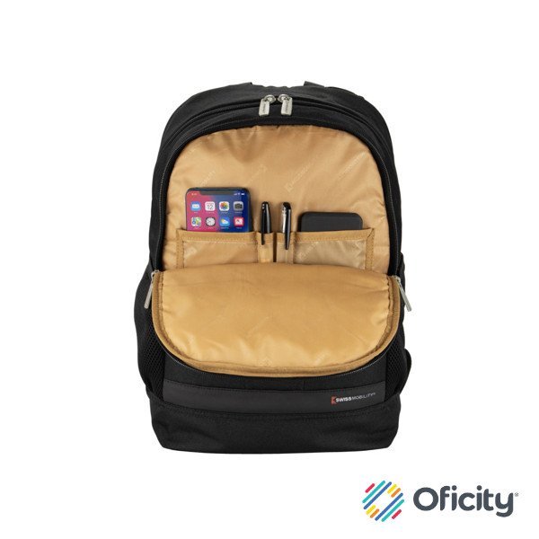 Mochila Swissmobility Allen Porta Laptop 15.6" Negro