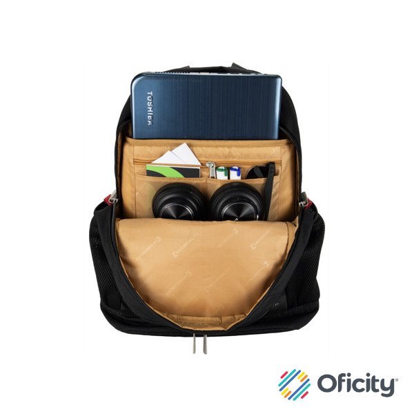 Mochila Swissmobility Allen Porta Laptop 15.6" Negro