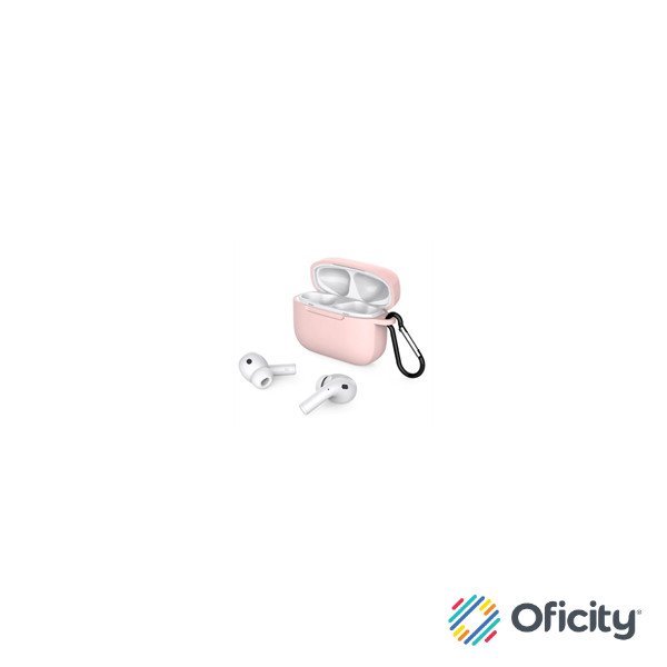 Audífonos Argomtech Skeipods E70 Inalámbricos Control Táctil Color Rosa