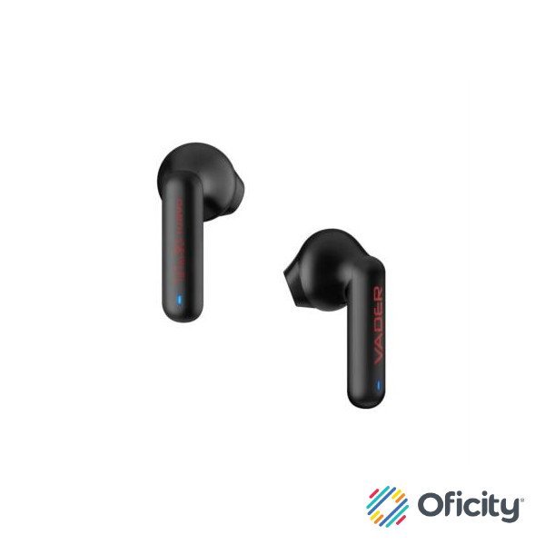 Audífonos Steren FreePods Touch TWS Star Wars Manos Libres Bluetooth Color Negro