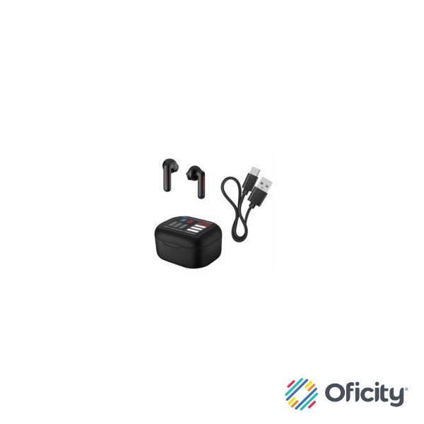 Audífonos Steren FreePods Touch TWS Star Wars Manos Libres Bluetooth Color Negro