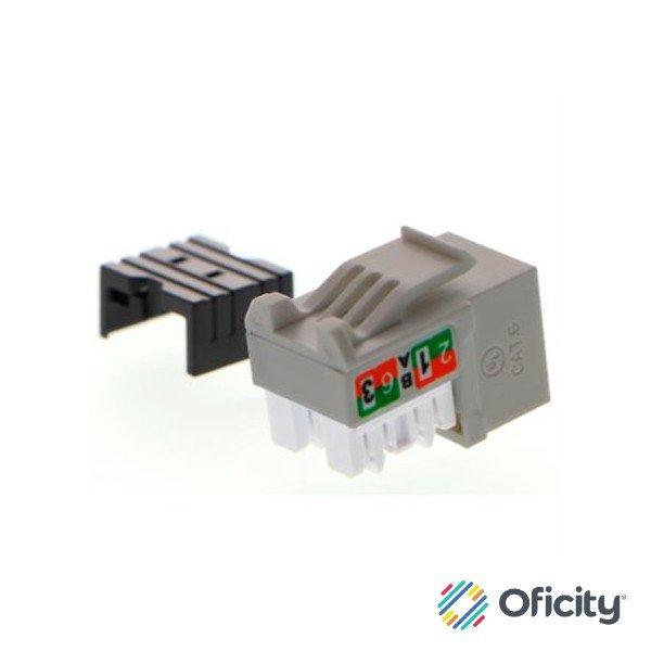 Modulo Sin blindaje Nexxt Solutions Keystone Jack Cat6 Tipo 110 Gris