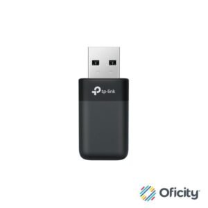 Adaptador TP-Link USB Inalámbrico Mini Wi-Fi 6 Doble Banda 1201 Mbps en 5 GHz 574 Mbps en 2.4 GHz MU-MIMO y OFDMA AX1800