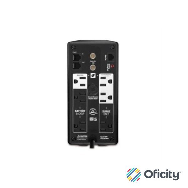 UPS APC Pro 700VA/420W 120V Batería Repuesto Ahorro de Energía 6 Contactos Color Negro