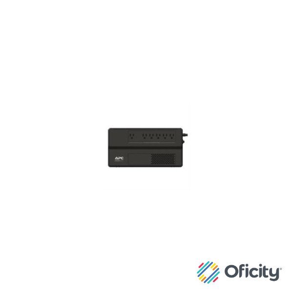 UPS APC BV 1000VA/600W AVR 120V Batería Plomo 6 Contactos Color Negro