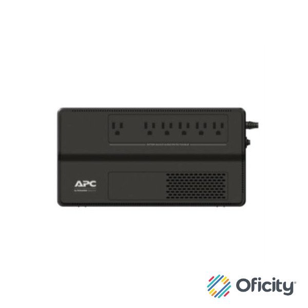 UPS APC BV 800VA/450W AVR 120V Batería Plomo 6 Contactos Color Negro