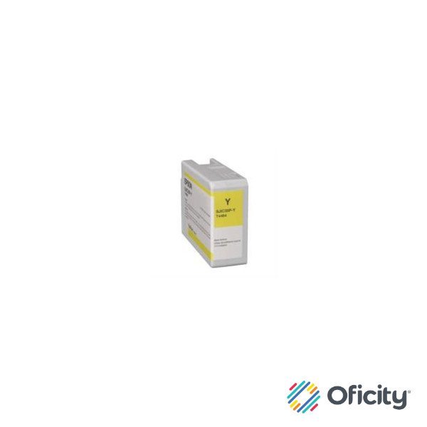 Cartucho de Tinta Epson SJIC35P ColorWorks C6500/6000 Color Amarillo