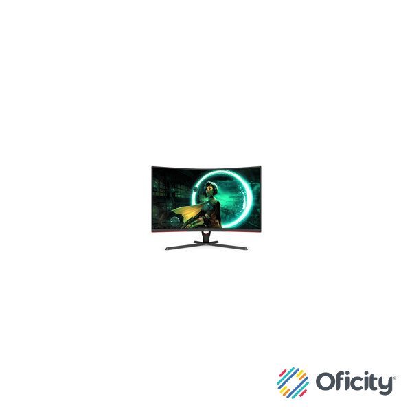 Monitor AOC 31.5" Gaming Curvo C32G3E Led 1920x1080 Full HD FreeSync 165Hz HDMI DisplayPort Negro