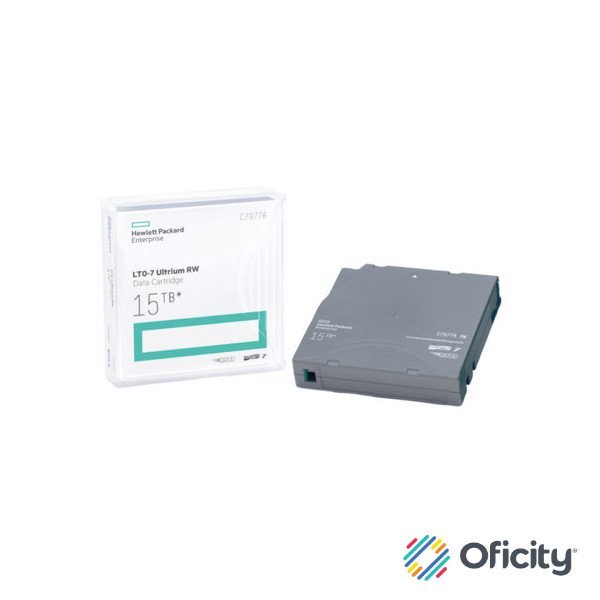 Cartucho de Datos HPE LTO-7 Ultrium 15TB RW