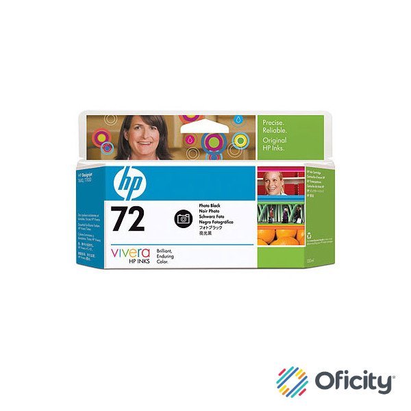 Tinta HP LF 72 Negro Photo 130Ml Ink