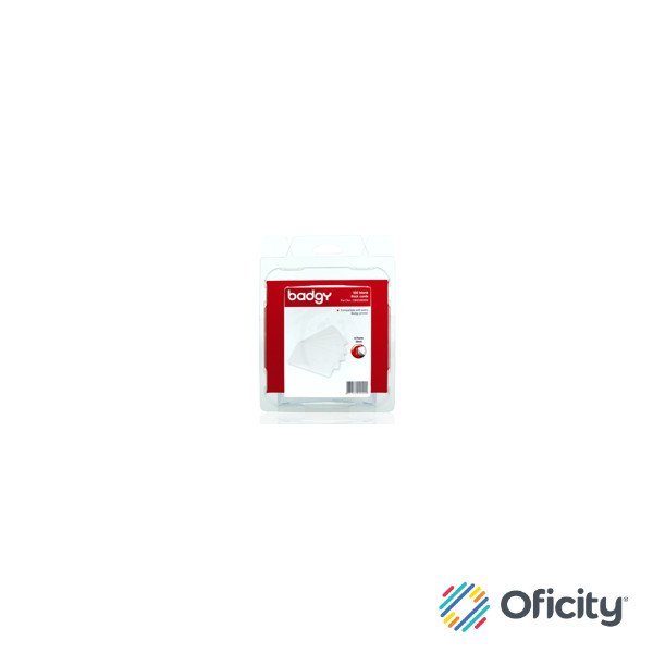 Paquete de tarjetas Evolis de PVC Blanco para Badgy 100/200 .030