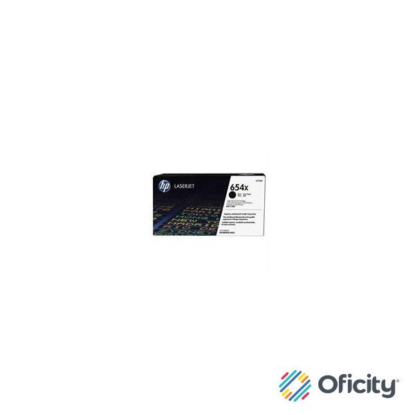 Tóner HP LaserJet 654X de Alta Capacidad Negro