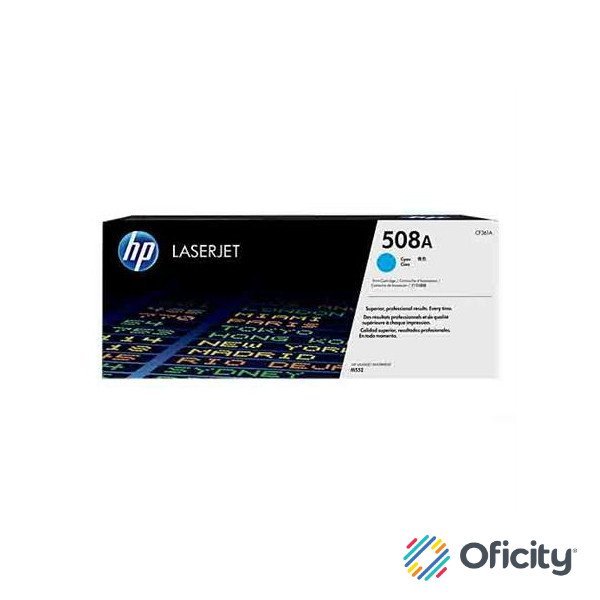 Toner HP LaserJet 508A Cian