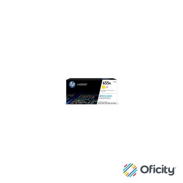 Toner HP LaserJet 655A Amarillo