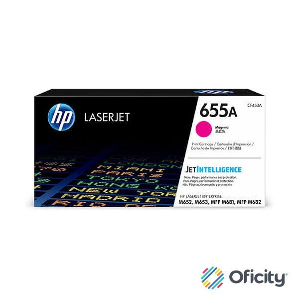 Toner HP LaserJet 655A Magenta