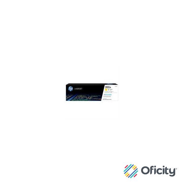 Toner HP LaserJet 202A Amarillo
