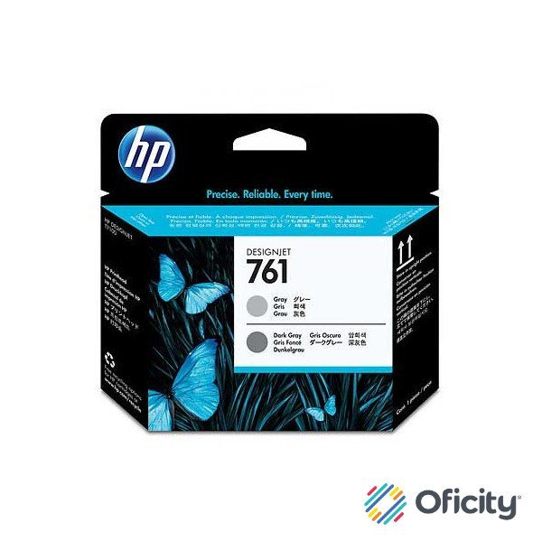 Cabezal HP LF 761 Gris/Gris Oscuro T7100 400ML