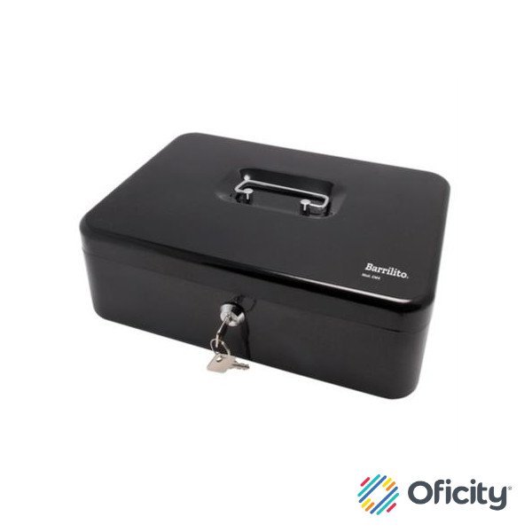 Caja Dinero Barrilito Metálica Grande 30x21x10 cm 1 Pza