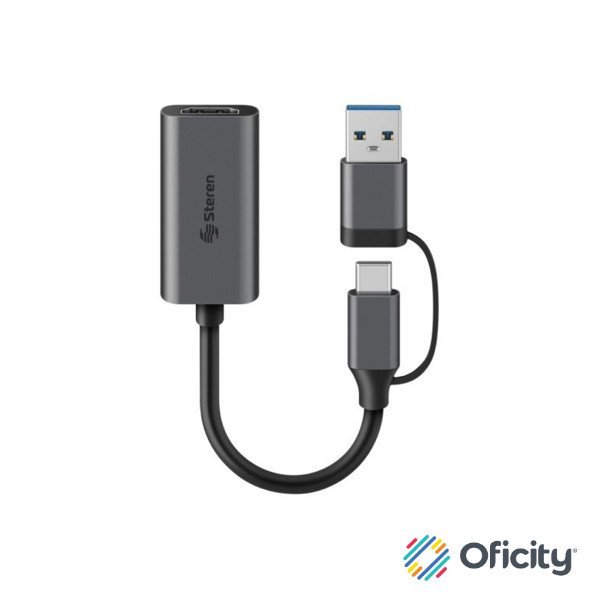 Capturadora de Video Steren HDMI USB A y C
