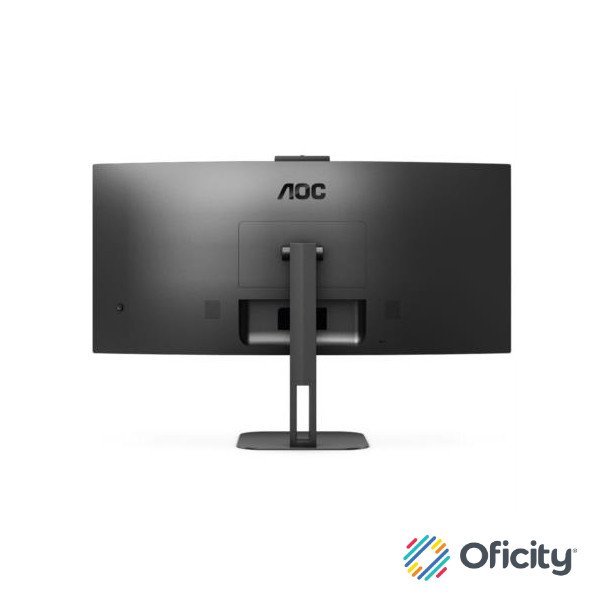 Monitor AOC 34" Professional Curvo VA 1500-R 3440x1440 HDMI DP USB-C DP AltMode 100hz 1ms USB Hub Windows Hello We