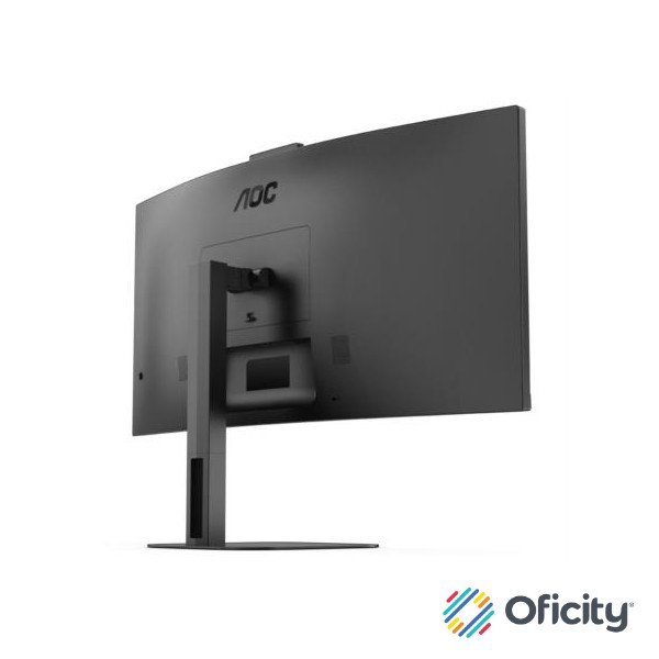Monitor AOC 34" Professional Curvo VA 1500-R 3440x1440 HDMI DP USB-C DP AltMode 100hz 1ms USB Hub Windows Hello We