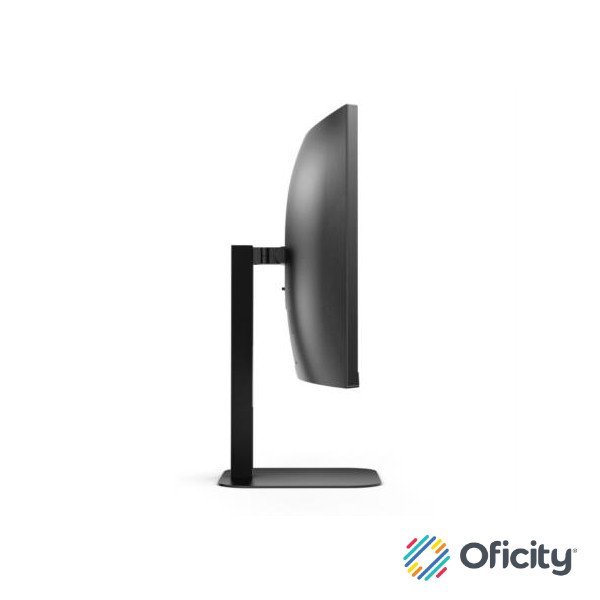 Monitor AOC 34" Professional Curvo VA 1500-R 3440x1440 HDMI DP USB-C DP AltMode 100hz 1ms USB Hub Windows Hello We